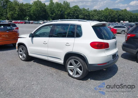2014 Volkswagen Tiguan R-Line из США, поврежденный, VIN WVGBV3AX0EW005111
